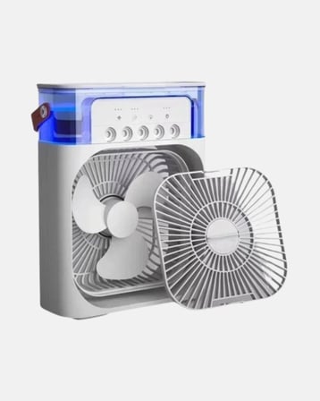 Usb Bağlantılı Taşınabilir Mini Klima Fan 500ml Su Hazneli Ve Sessiz Çalışma