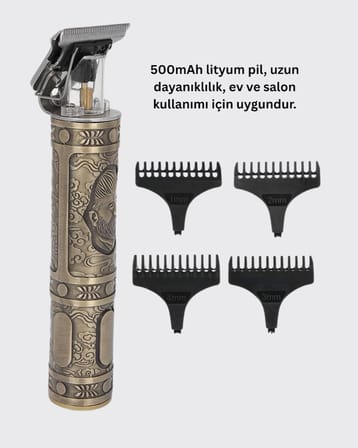 Saç Ve Sakal İçin Çok Fonksiyonlu Güçlü Kesme Makinesi