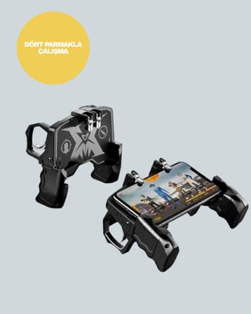 Gerçekçi Oyun Deneyimi Sunan Dört Parmak Mobil Gamepad