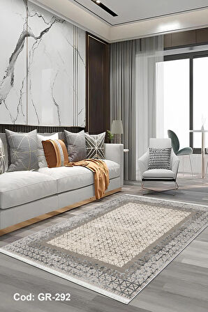 Pamuk Dokuma Taban Kaymaz Yıkanabilir Klasik Desenli  Salon Halısı Mutfak Halısı Koridor Halısı