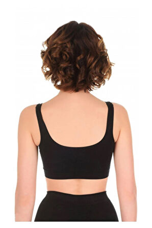 Kadın Siyah Form Time Büstiyer 5051