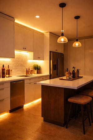 3 ÇİPLİ 25 METRE AMBER LED + 30 AMPER TRAFO