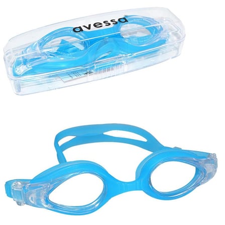 Özel Üretim Çocuk Unisex Yetişkin 8130-3 Yüzücü Gözlüğü Mavi