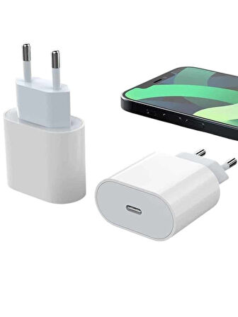 iPhone 15 Uyumlu 25W Hızlı Şarj Aleti