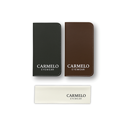 Carmelo Eyewear C01GE004 Kahverengi Polarize Erkek Güneş Gözlüğü