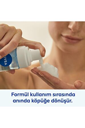 Nivea Canlandırıcı Yüz Temizleme Köpüğü 150ml, Derin Temizlik,Nemlendirici, Kuru ve Hassas Ciltler,X2 Adet