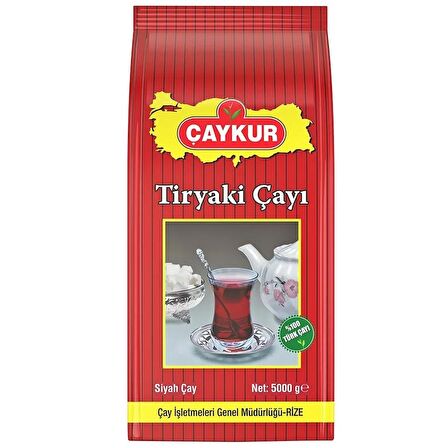 Çaykur Tiryaki Dökme Siyah Çay 5 kg