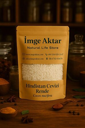 Hindistan Cevizi Rende İri Kıyım Yağlı 100g