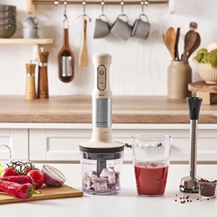 Karaca Mastermaid Prosteel 1500w Blender Seti Soft Cream-ınox