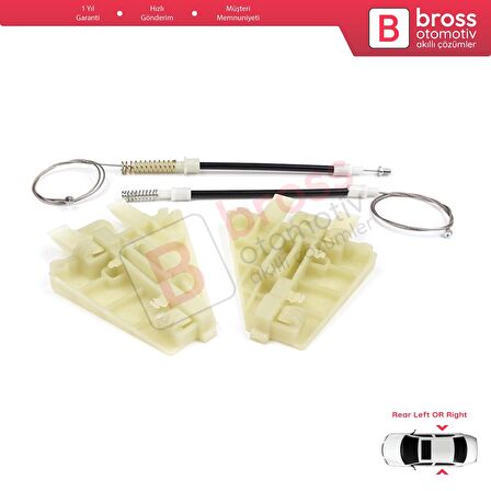 Alfa Romeo 159 939 2005-2011 4/5 Kapı İçin Elektrikli Arka Sağ veya Sol Kapı Cam Kriko Tamir Seti