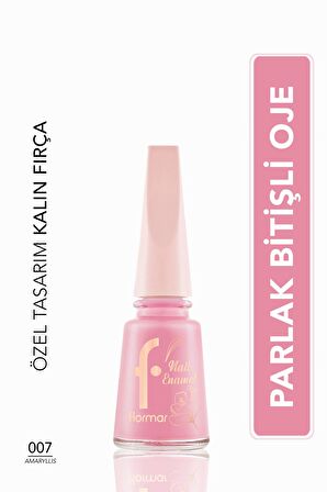 Flormar Blossom Uzun Süre Kalıcı & Parlak Bitişli Oje