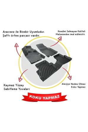 Bmw 3 Serisi E46 1997-2006 Havuzlu Paspas