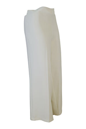 5386 SENTEZ PANTOLON ARKASI LASTİKLİ KISA GENİŞ PAÇA