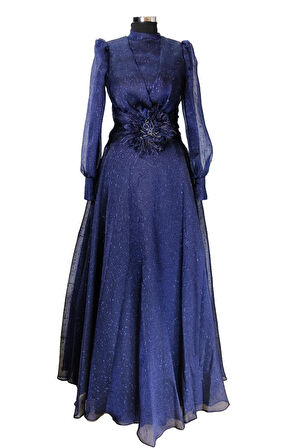 9375 LACRİMA ABİYE ELBİSE