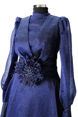 9375 LACRİMA ABİYE ELBİSE