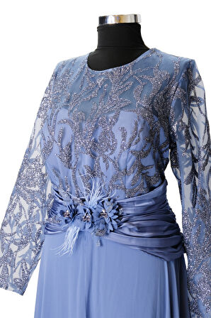 9617 LACRİMA ABİYE ELBİSE