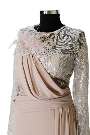 9652 LACRİMA ABİYE ELBİSE