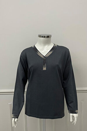 4825 BELGİN TRİKO BLUZ BATTAL