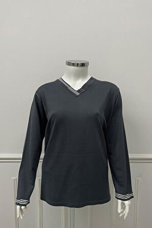 4826 BELGİN TRİKO BLUZ BATTAL