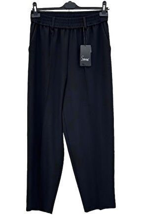 5583 SENTEZ ANGEL BELİ LASTİKLİ KÖPRÜLÜ PANTOLON