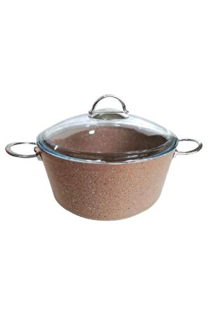 Remetta Granit Silver 28 Tekli Derin Tencere