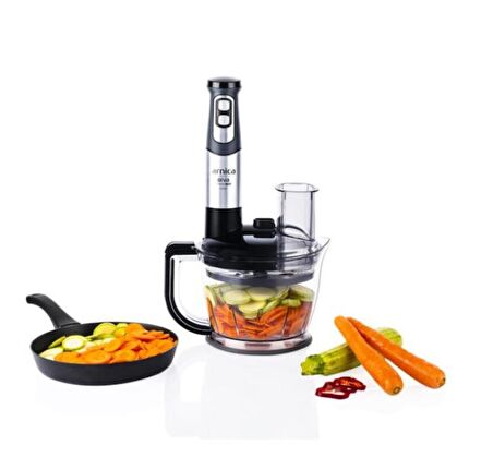 Arnica GH21801 Diva Trend Pro Doğrayıcı Blender Seti-GÜMÜŞ