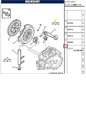 Debriyaj Seti 106 205 206 306 Saxo C15 Xsara (587306-205288)