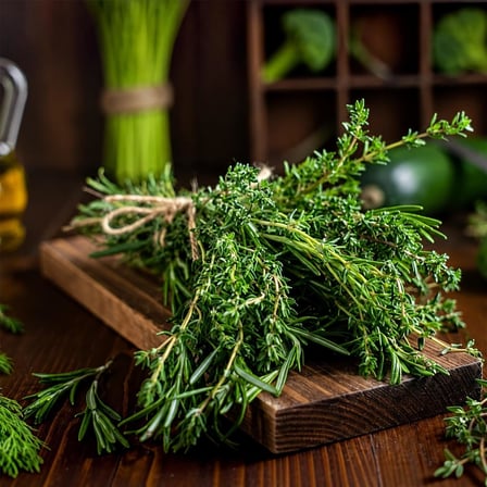ZEVLİ® Canlı Aromatik Mutfak Bitkileri (Biberiye Fidesi)