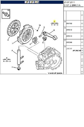 Debriyaj Seti 106 205 206 306 Saxo Xsara (618300300-2052.88)