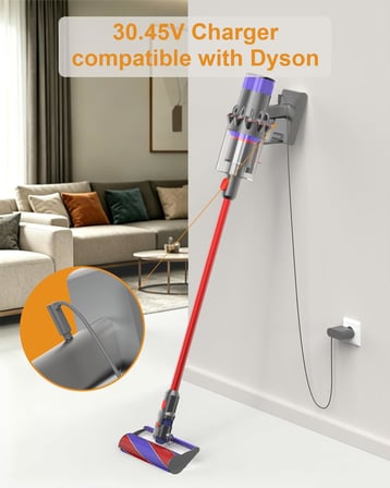 Dyson V10 V11 V12 V15 SV12 SV14 SV15 SV16 SV20 SV22 Cyclone Absolute Animal Motorhead Akülü Elektrikli Süpürge için 30,45V Dyson şarj kablosu güç kaynağı Şarj Cihazı Elektrikli Süpürge Adaptörü
