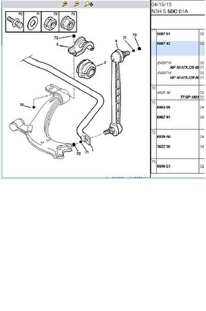 Ön Z Rot 306 Partner Berlingo Xsara  (01403-5087.42)