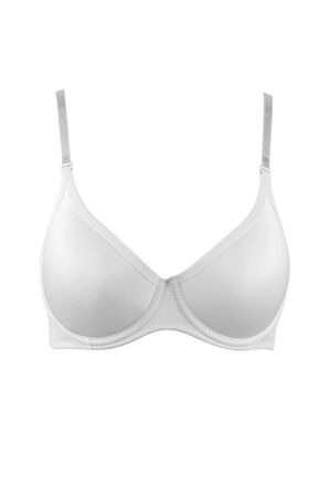 9600 Jasmine Kadın Soft Kaplı Desteksiz Kulaklı Sütyen Siyah