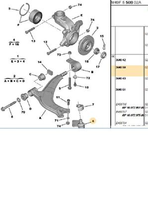 Rotil Sağ Sol Partner Berlingo 18mm (2691201009-3640.50)