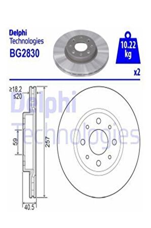 Ön Disk Bipper (BG2830-DF2686-0986478515)