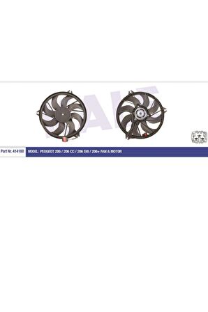 Fan Motoru 206 (414100-1253.R7)