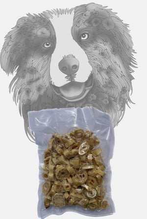 Beef Tail Disc - 250 gr Kuyruk Disk Avantaj Paketi Köpek Ödül Maması