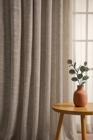 Premium Seri Yoğun Dokulu Pileli Tül Perde Salon Oturma Odası Yatak Odası Çocuk Odası