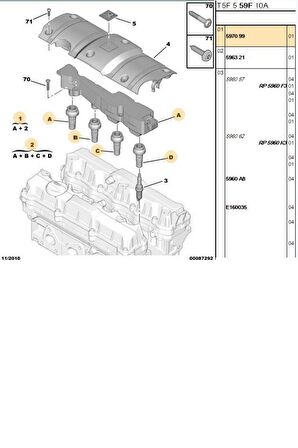 Bobin 206 207 307 308 Xsara C2 TU5J4 (VAL245095-5970.99)
