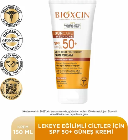 Sun Care Lekeye Eğilimli Ciltler İçin Çok Yüksek Korumalı Güneş Kremi 50 Spf 150 Ml- Büyük Boy