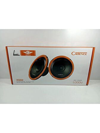 Cadence XS6M 1000W 16 CM Midrange Hoparlör 