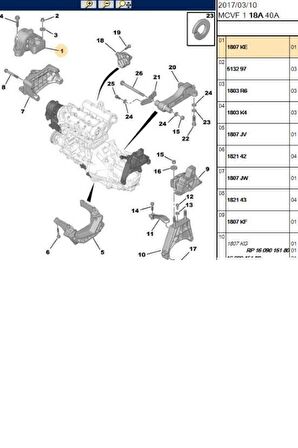 Motor Takozu Bipper Nemo 1,3 (MH10020-R59779-1807.KE-S1810285)