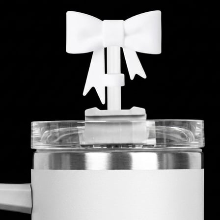 Fiyonk Tasarımlı Silikon Pipet Tıpası Stanley Quencher 30oz &amp; 40oz Uyumlu