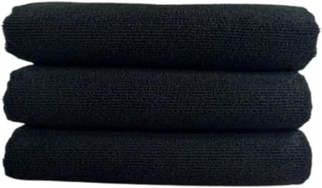 DENİZLİ ÇEYİZ 12 Adet Boya Tutmayan Mikrofiber El Yüz Kuaför Havlusu