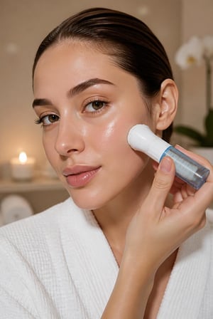 Hydra Derma System 140 Microneedling Serum Applicator 140 İğneli Hydra Needle Cilt Bakım Kalemi Anti Aging Gözenek Sıkılaştırıcı Serum Uygulama Cihazı