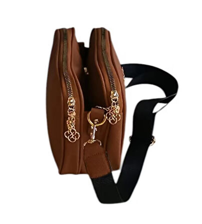 YENİ SEZON CASUAL ÜÇ BÖLMELİ ÇAPRAZ ASKILI, AYARLANABİLİR KOLON, KADIN OMUZ ÇANTASI