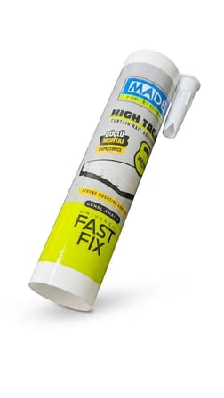 MADE Professional High Tack Hızlı Montaj Yapıştırıcısı - 280 ml - 350 kg Taşıma Kapasitesi, Korniş, Süpürgelik ve Ayna Montajı İçin Ekstra Güçlü Universal Yapıştırıcı