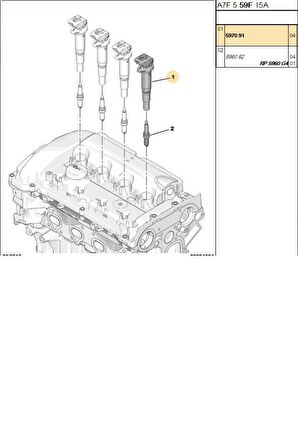 Bobin 208 308 3008 Tepe EP6C (GN1057212B1-597091)
