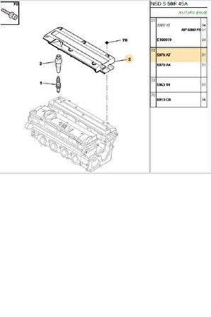 Bobin 306 406 Xsara (5970A7-245099)