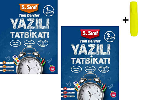 Newton Yayınları 5.Sınıf Yazılı Tatbikatı 1.Dönem Ve 2.Dönem Tüm Dersler