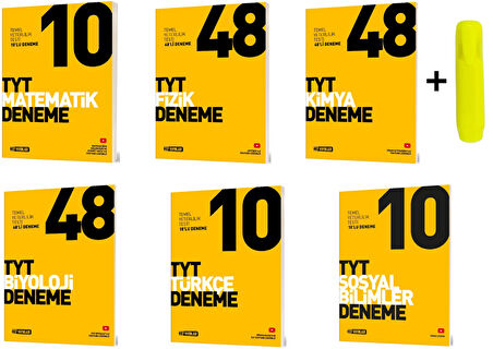 Hız Yayınları TYT Matematik Fen Türkçe Sosyal Bilimler Denemeleri Seti